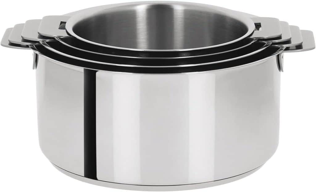 Test Cristel Mutine : série de 4 casseroles S4CQ sans poignée