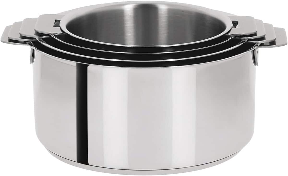 Test Cristel Mutine : série de 4 casseroles S4CQ sans poignée