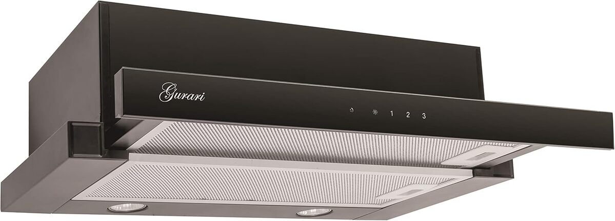 Test de la hotte encastrable Gurari GCH 117 BL - puissante et élégante