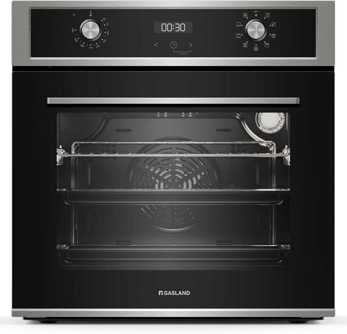 Test du four encastrable GASLAND ES609321DGB : multifonctions et sécurité enfant