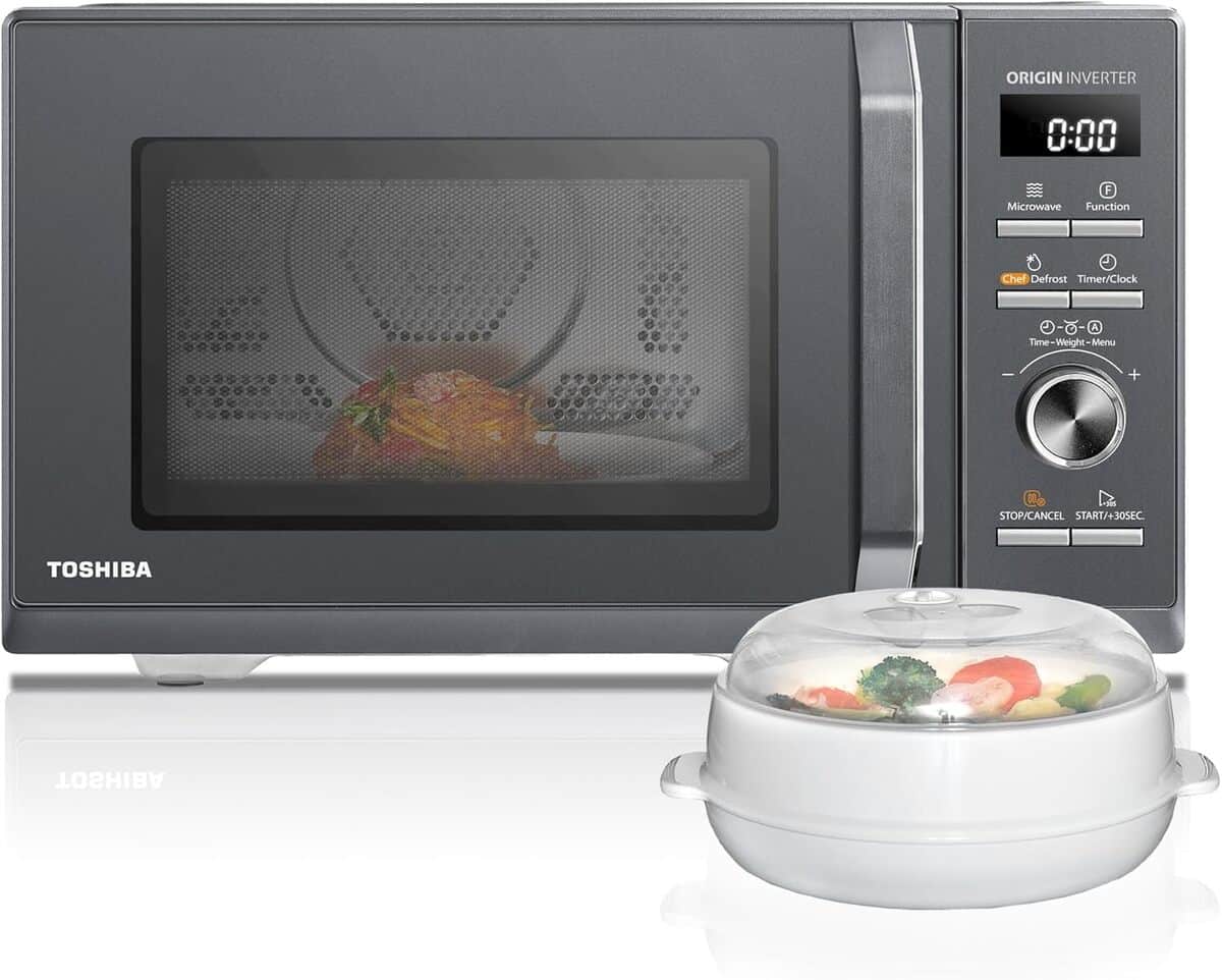 Test du four micro-ondes Toshiba MW3-AC26PFI(MG) : le combiné 6-en-1 indispensable