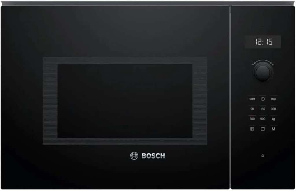 Test du micro-ondes Bosch Serie 6 BEL554MS0 25L 900W noir/inox