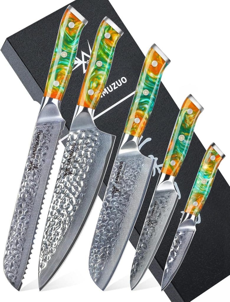 Test : ensemble de couteaux de chef sanmuzuo série yao