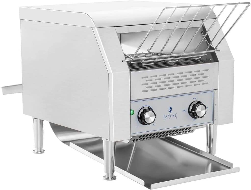 Test : grille-pain RCKT-1940 Royal Catering en acier inoxydable