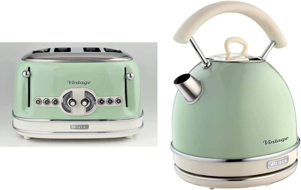 Test grille-pain Vintage Ariete 156 et bouilloire 2877 : élégance et puissance rétro