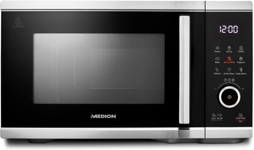 Test : micro-ondes Medion MD11499 avec air fryer intégré