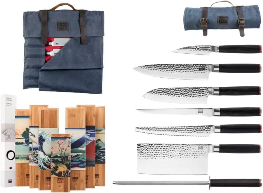 Test : set nomade 8 pièces de couteaux complet