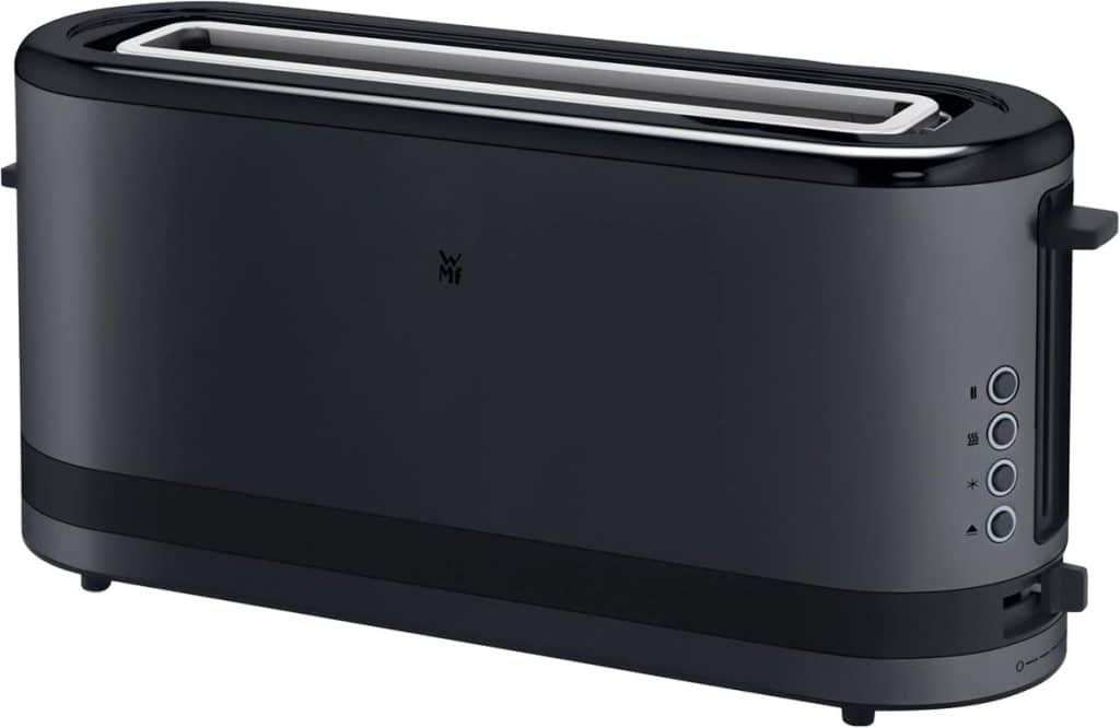 Test : wMF grille-pain longue fente, 900 W inox noir