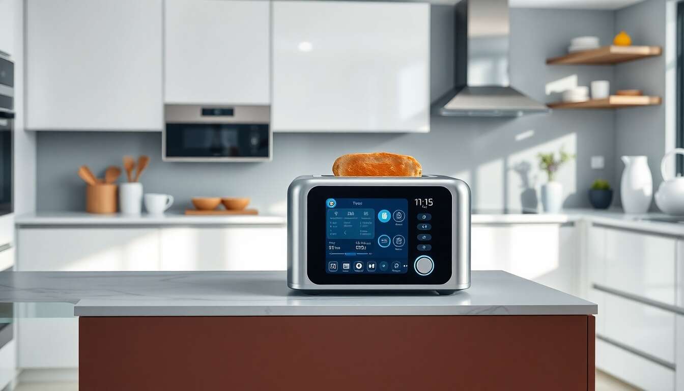 D&eacute;couverte du grille-pain connect&eacute; : une r&eacute;volution en cuisine