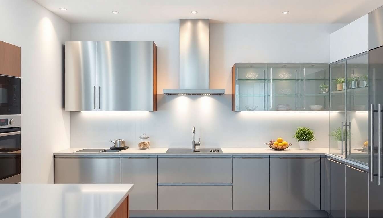 Mat&eacute;riaux innovants : verre et m&eacute;tal