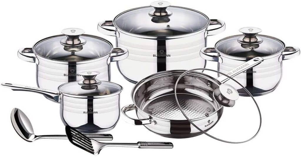 Test : batterie de cuisine 12 pièces Blauman Gourmet
