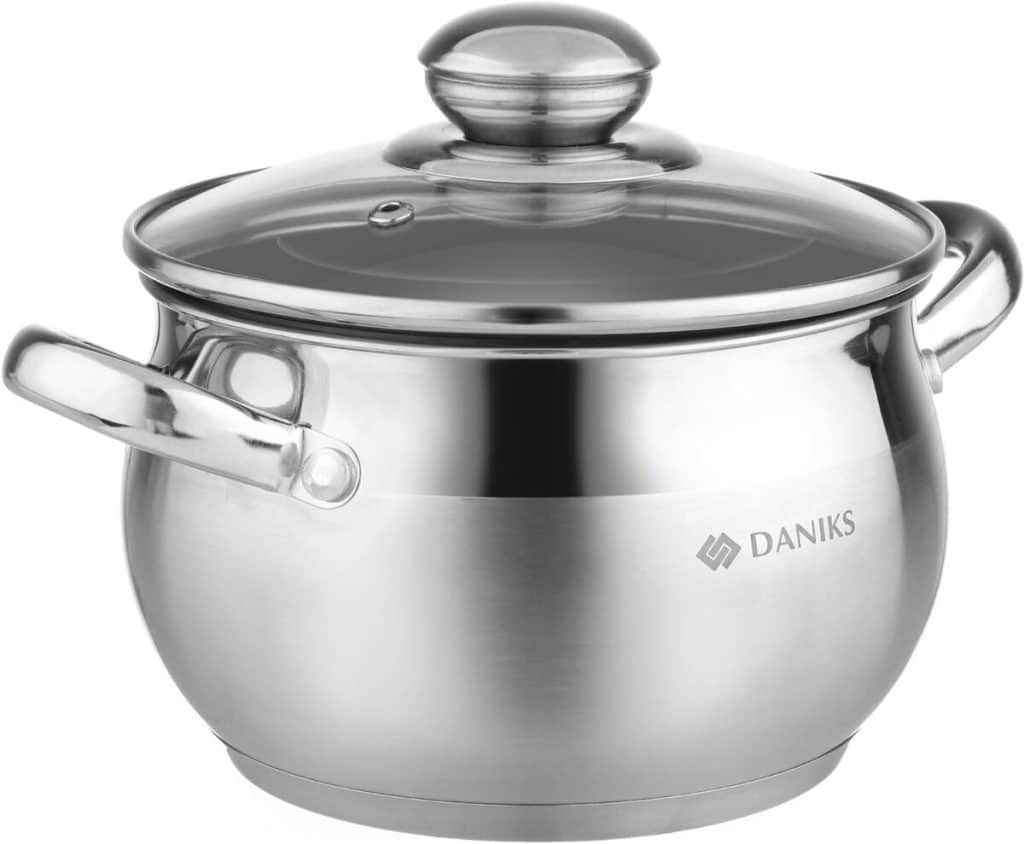 Test de la batterie de cuisine Daniks Classic inox, 11 pièces