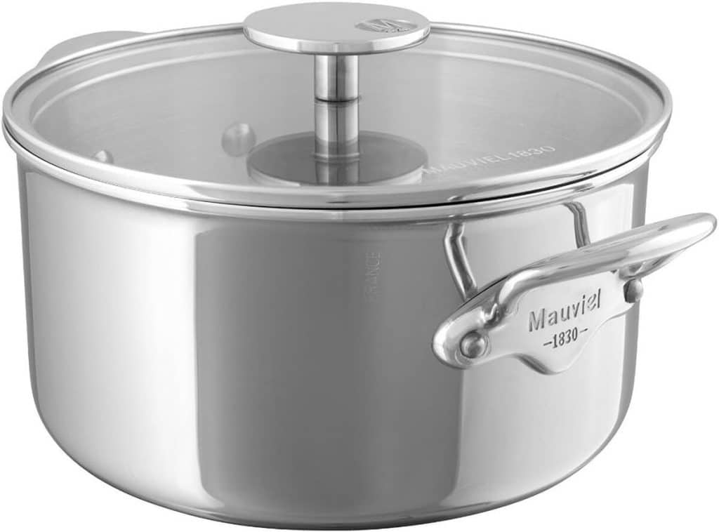 Test de la cocotte Mauviel1830 M'Cook 523171 inox 20 cm