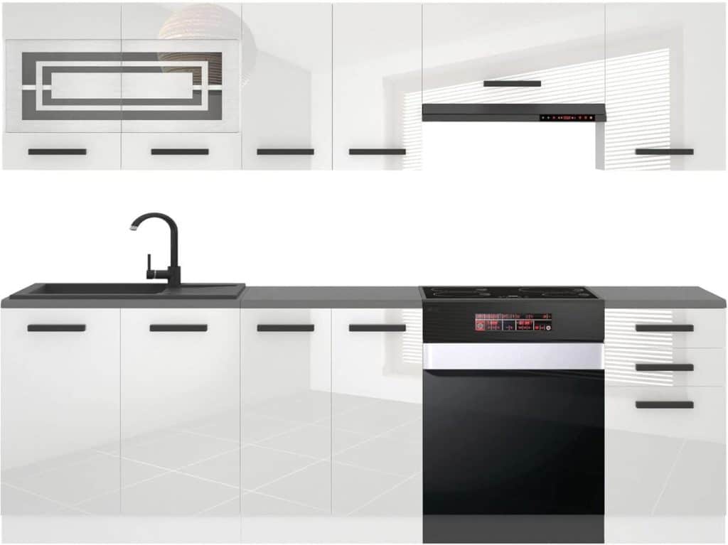 Test de la cuisine complète Belini Lily sans plan de travail