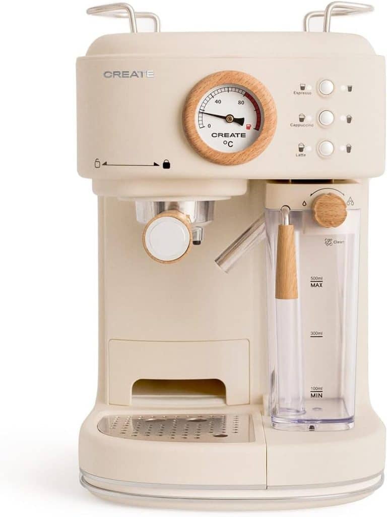 Test de la machine à espresso Create Thera Retro Pro 20 bar