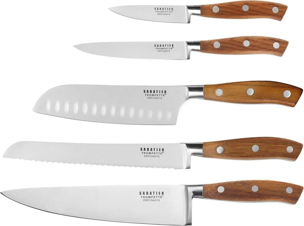 Test du set de couteaux Sabatier Trompette Ryokan