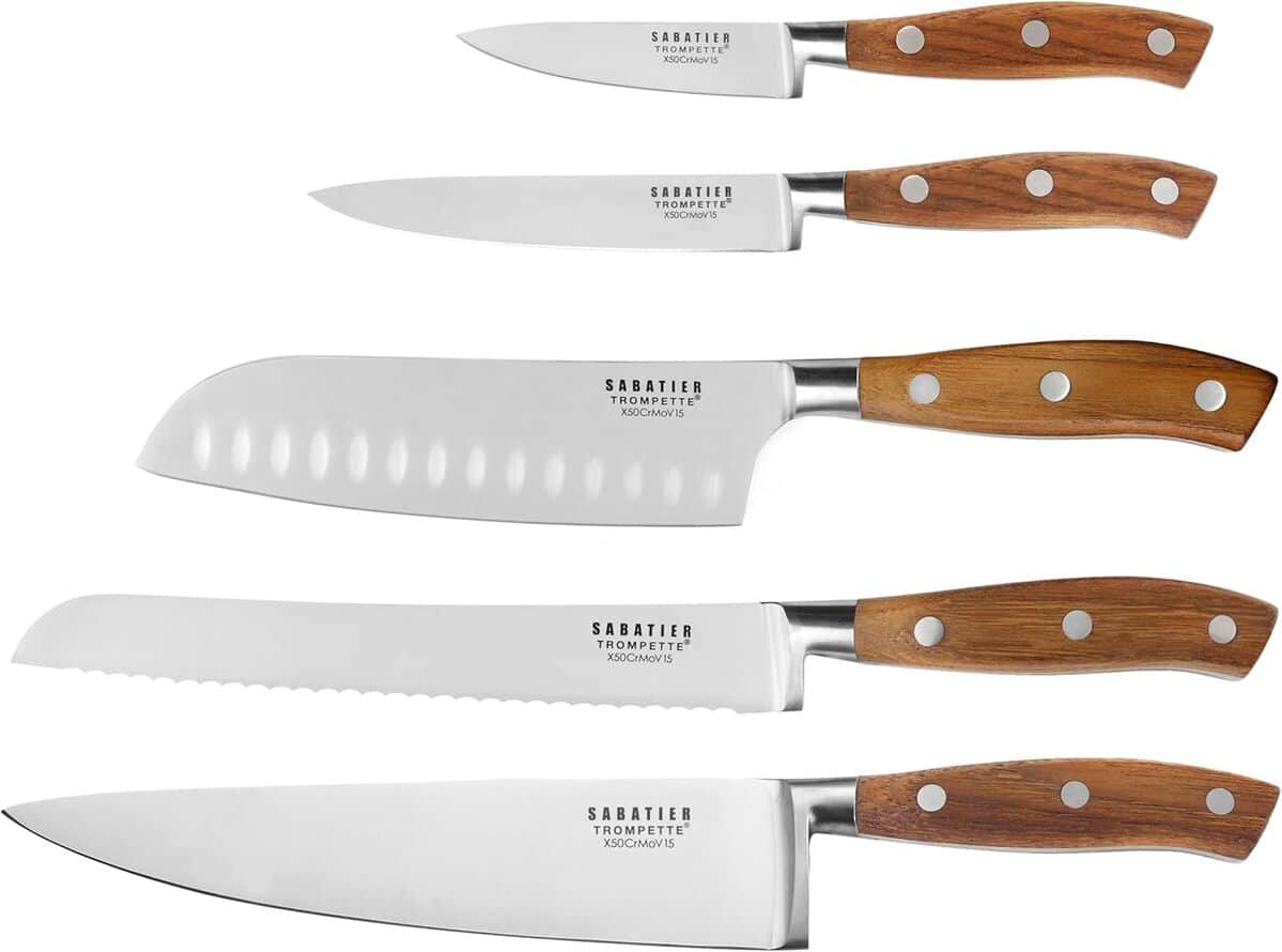 Test du set de couteaux Sabatier Trompette Ryokan