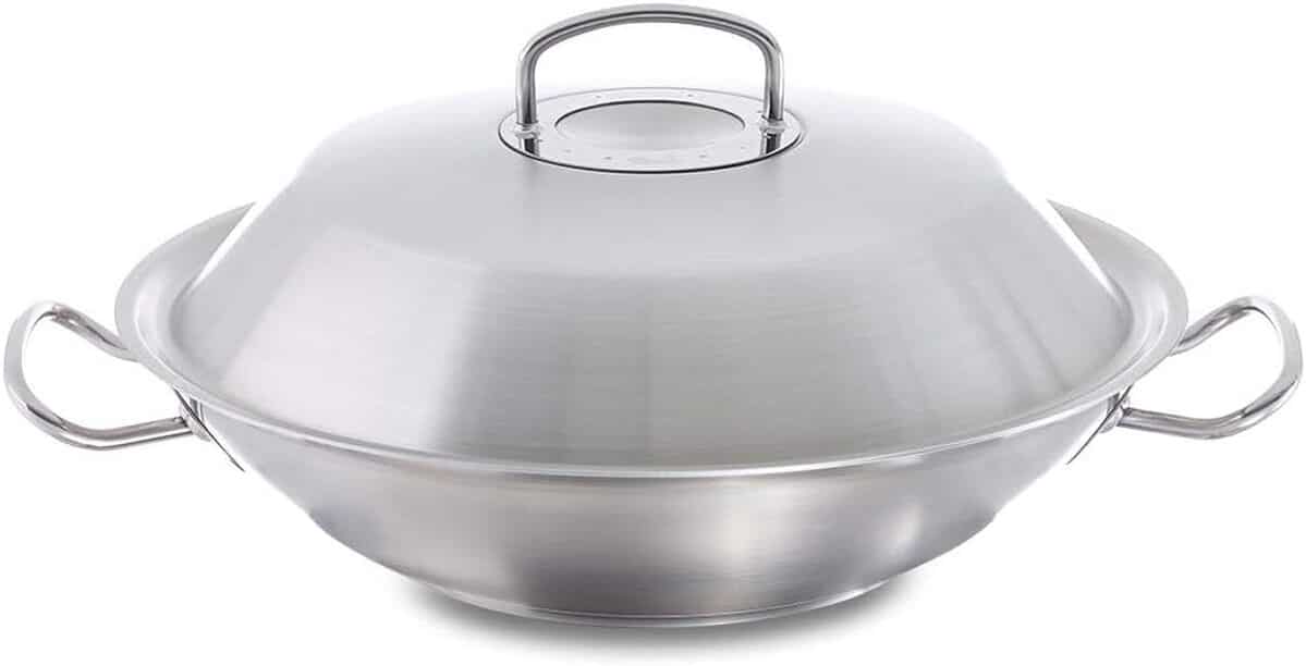 Test du wok en acier inoxydable Fissler Original-Profi Collection (Ø 35 cm)