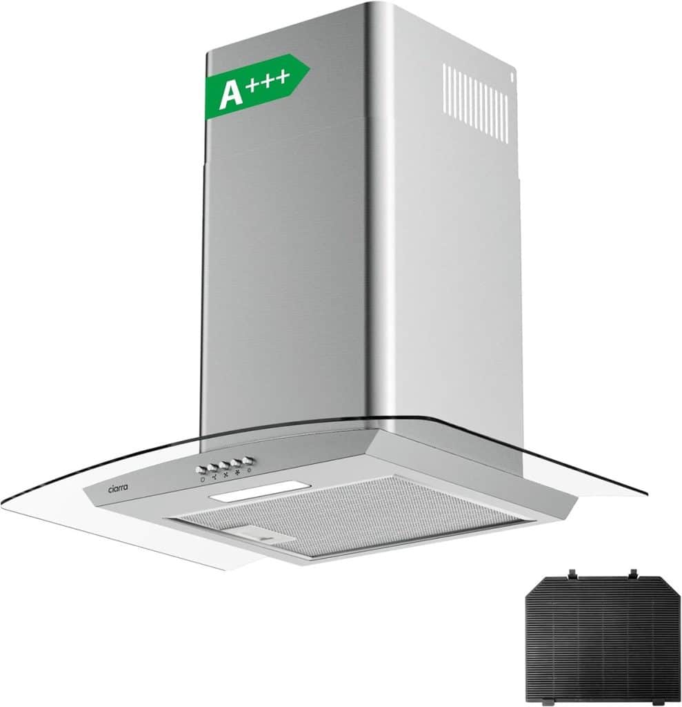 Test hotte Ciarra 60cm : performance classe A+++