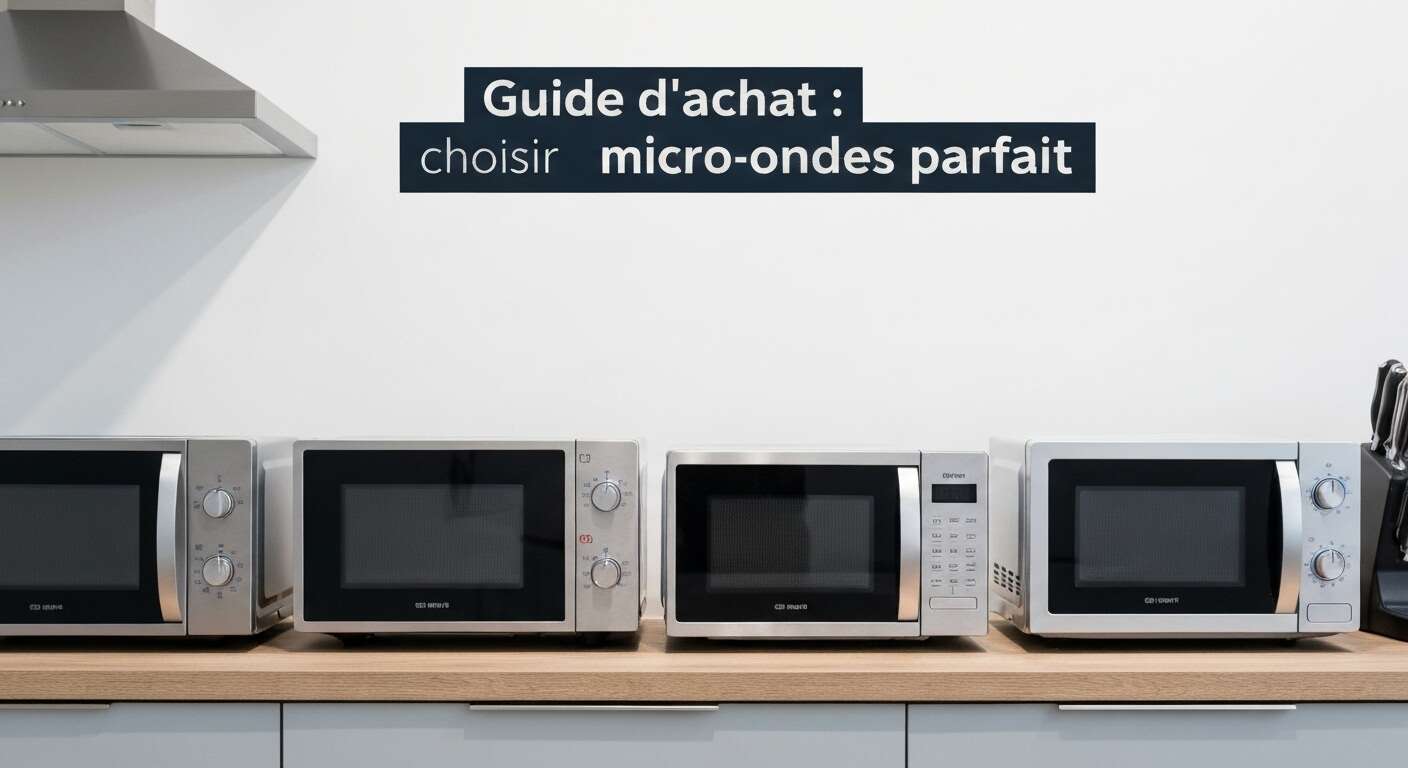 Guide d'achat : choisir le micro-ondes parfait