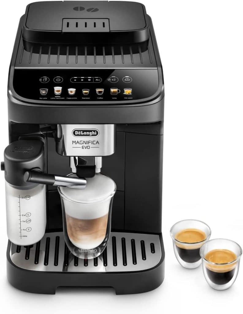 Test complet : de'Longhi Magnifica Evo ECAM292.81.B, café d'exception