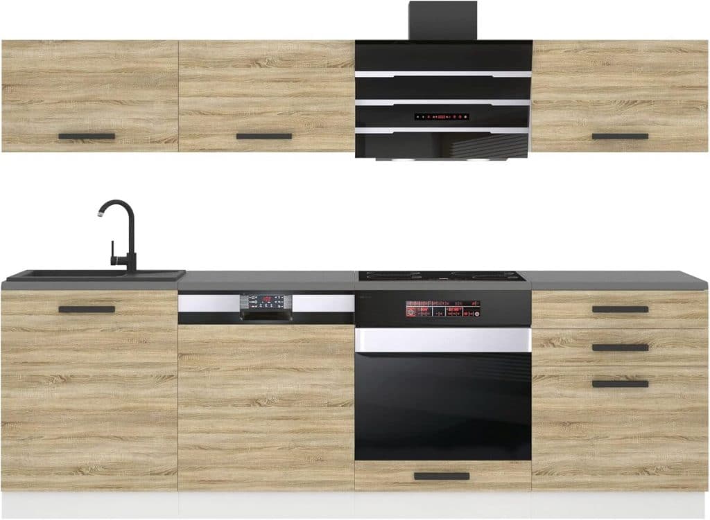 Test cuisine complète Belini Linda : design et praticité en 240 cm