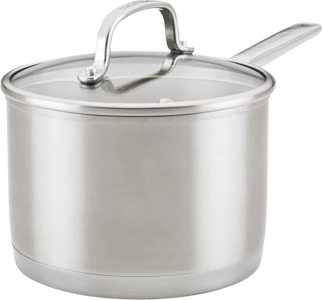Test de la cocotte KitchenAid en inox 3 couches 4 l
