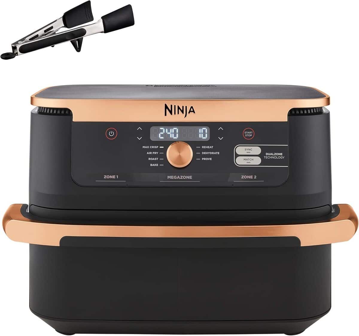 Test du Ninja Foodi AF500EUCP : friteuse double zone 7-en-1