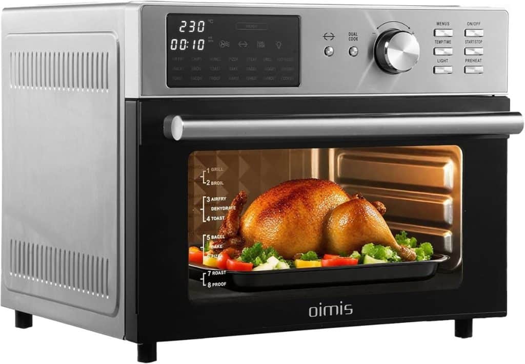 Test : oimis friteuse à air 30L 1800W multifonction