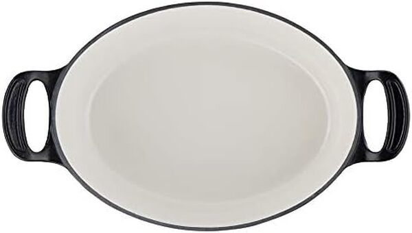 Tefal Jamie Oliver Premium fonte d'acier Cocotte 30 x 22cm + couvercle, Cuisson sûre, Revêtement émaillé, Répartition homogène de la condensation, Compatible four, Induction E2125455