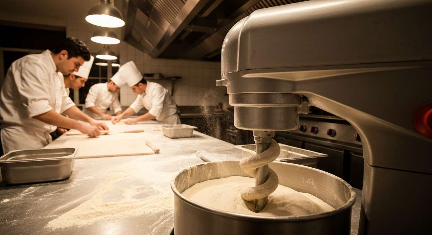 Le pétrin à spirale : pour une pâte réussie