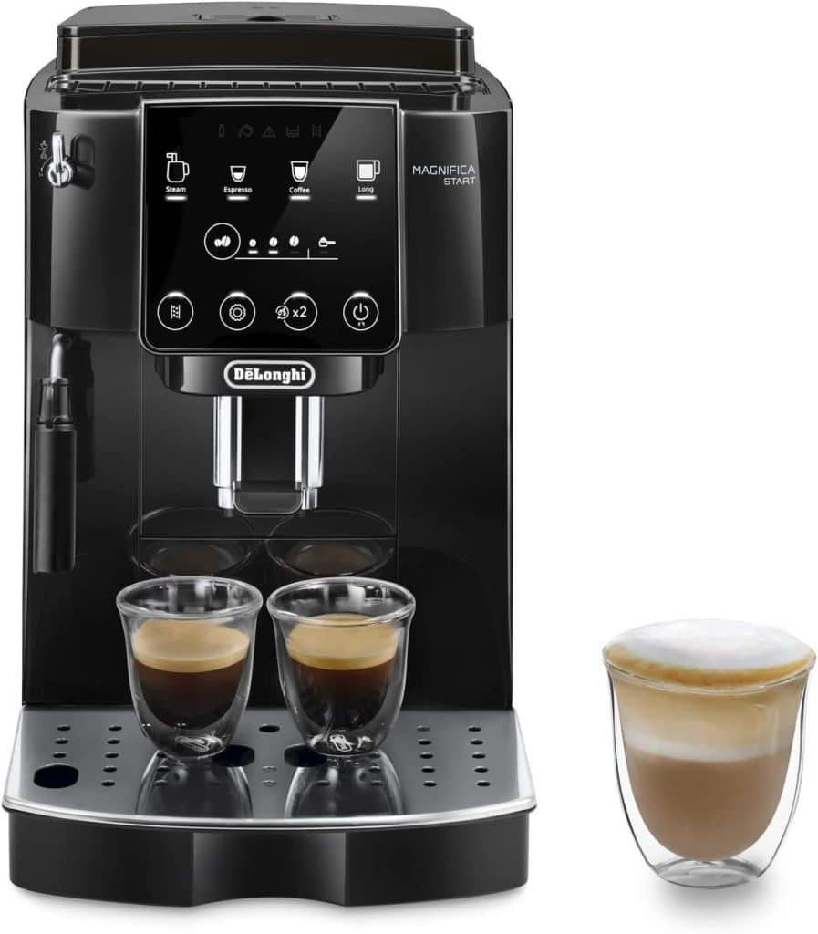 Test : machine à café De'Longhi Magnifica Start ECAM222.20B, buse à lait et recettes personnalisées