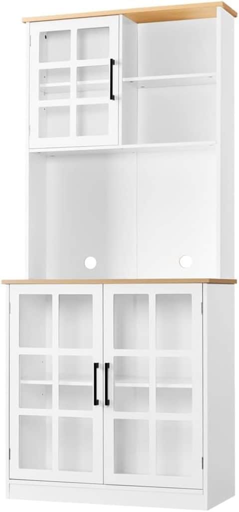 Avis sur le vaisselier blanc Yaheetech : design et praticité