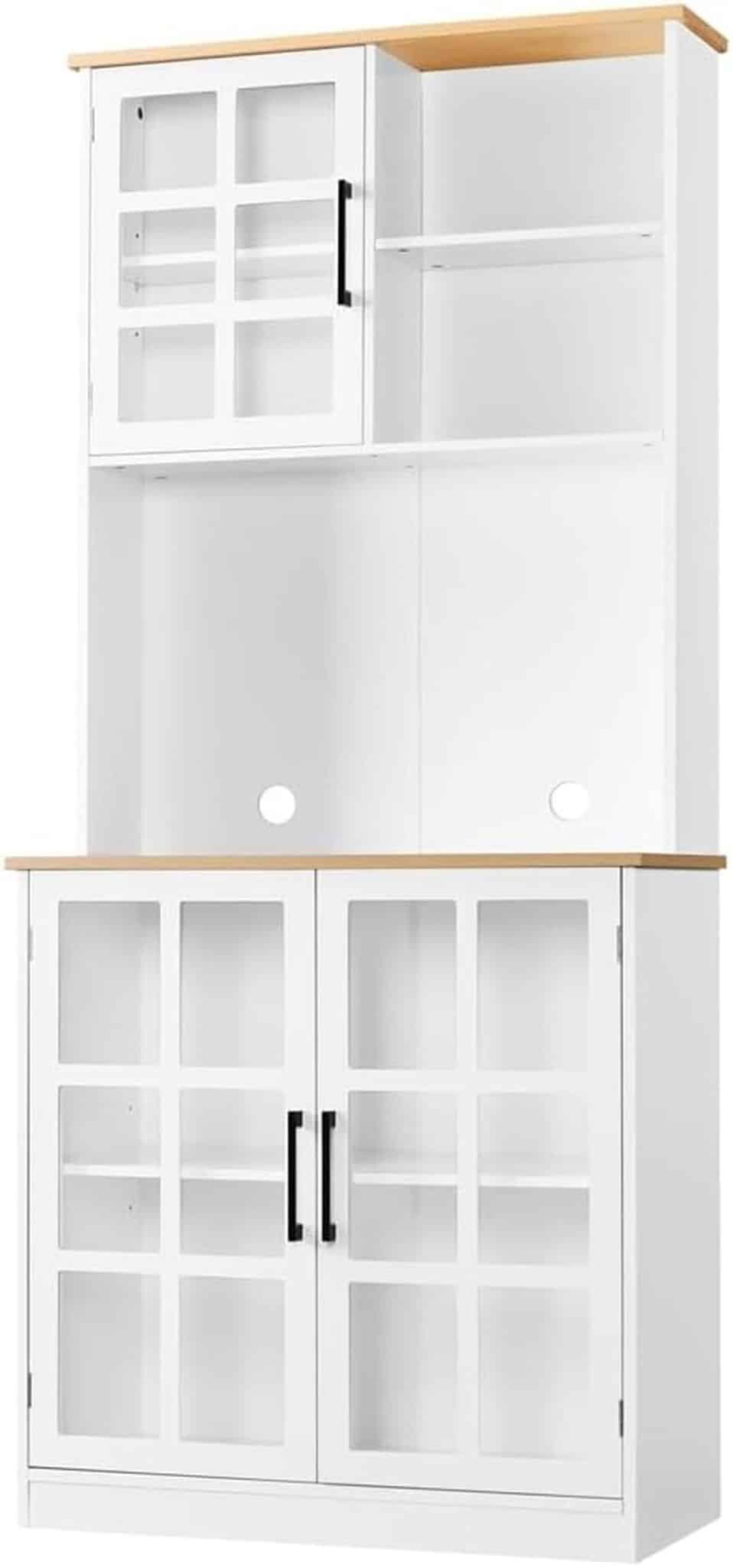 Avis sur le vaisselier blanc Yaheetech : design et praticité