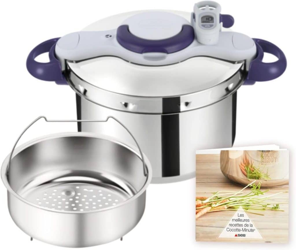 Test : autocuiseur Seb Clipsominut’ Perfect 7, 5 L violet
