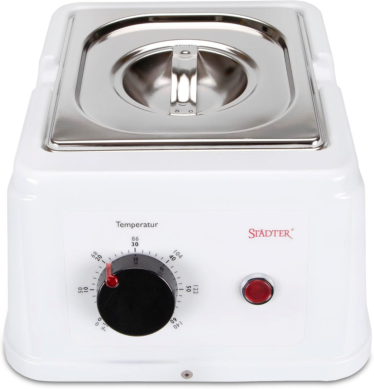 Test de la tempéreuse Städter : fondeuse 1, 5 l blanche