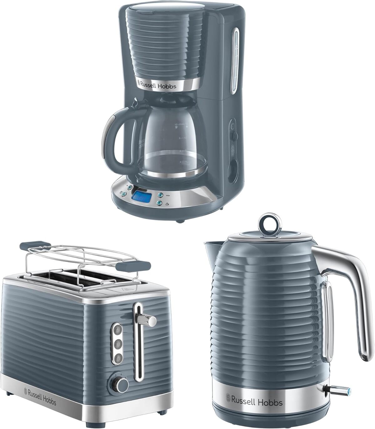 Test du set Russell Hobbs Inspire : cafetière, grille-pain et bouilloire électrique