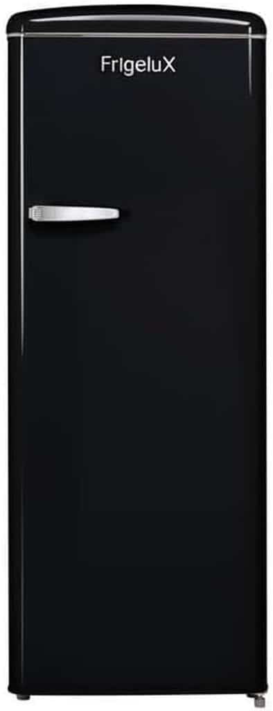 Test : frigelux RF218RNA++ noir, le réfrigérateur rétro style années 50