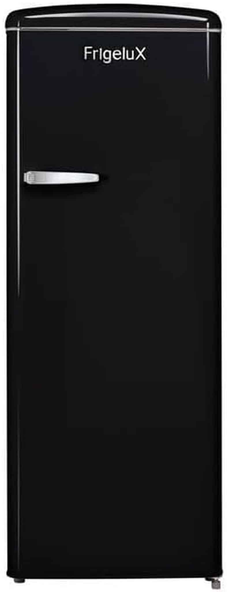 Test : frigelux RF218RNA++ noir, le réfrigérateur rétro style années 50