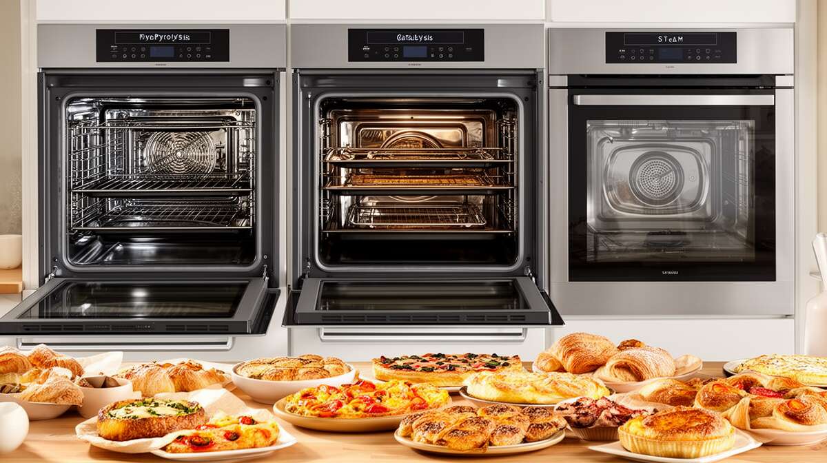 Les systèmes de nettoyage : pyrolyse, catalyse ou vapeur Les systèmes de nettoyage : pyrolyse, catalyse ou vapeur