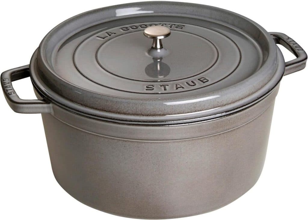 Test : cocotte en fonte Staub 30 cm, 8, 34 L, gris graphite