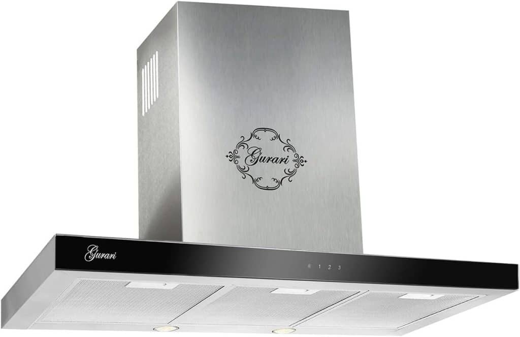 Test de la hotte aspirante Gurari 462 IS Prime : puissance et design en acier inoxydable