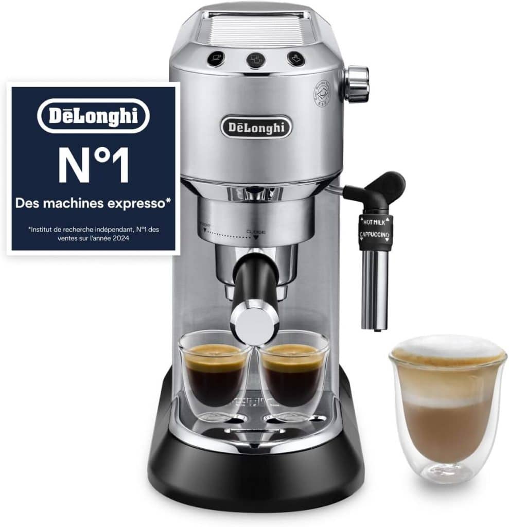 Test De'Longhi Dedica Style EC685.M : machine à expresso compacte et performante
