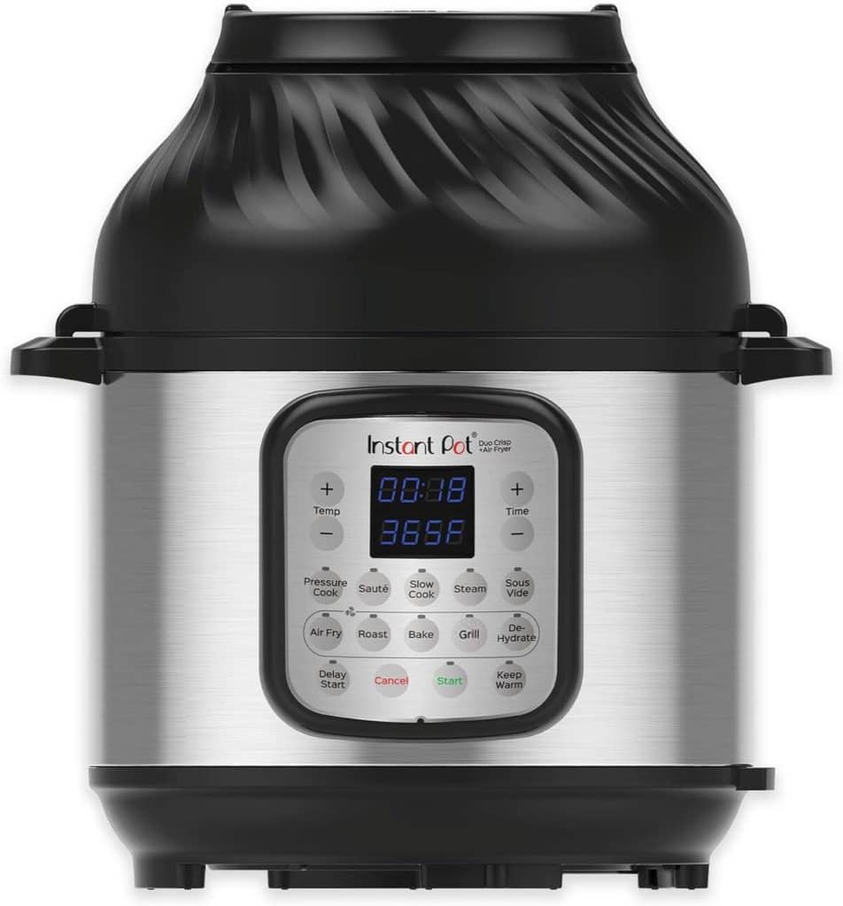 Test : instant Pot Duo Crisp, le multicuiseur 11 en 1 révolutionnaire