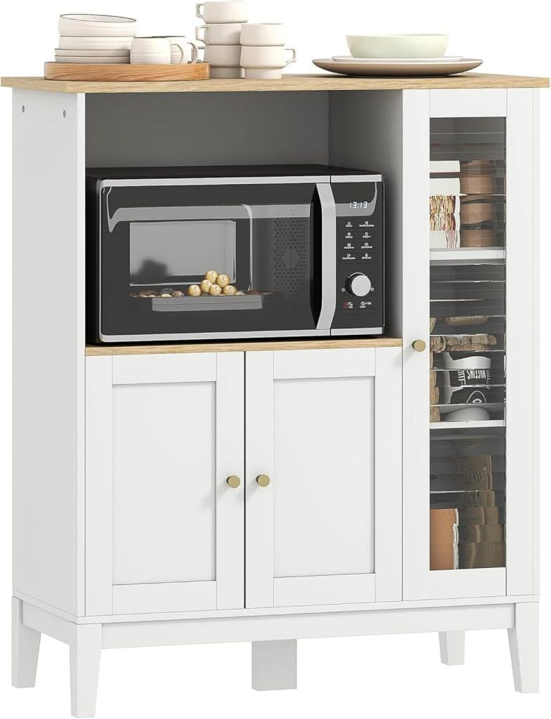 Test : meuble micro-ondes HOMCOM, armoire polyvalente pour votre cuisine