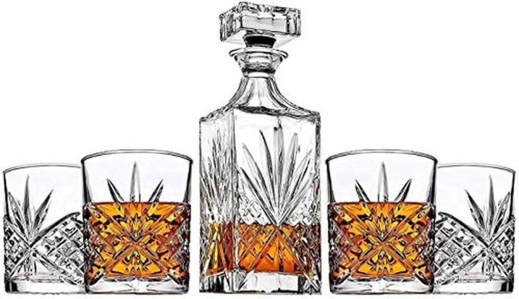 Avis sur la carafe en cristal James Scott : élégance pour whisky et vin