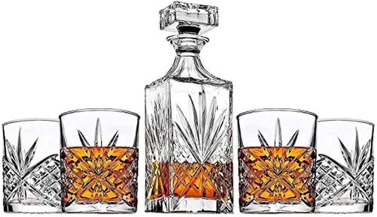 Avis sur la carafe en cristal James Scott : élégance pour whisky et vin