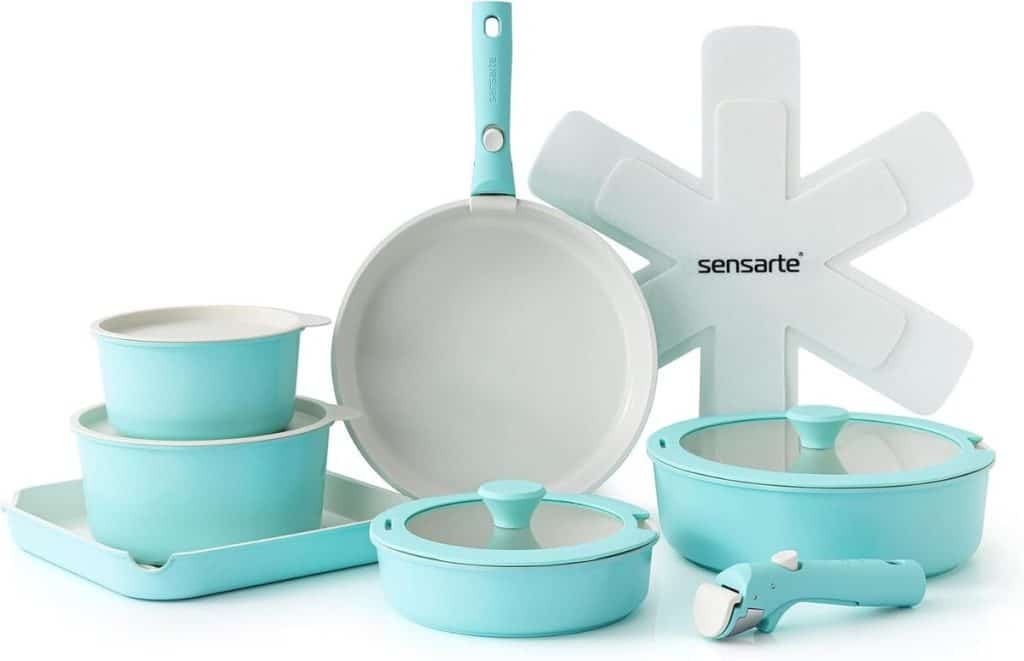 Test : batterie de cuisine induction Sensarte 17 pièces, incontournable