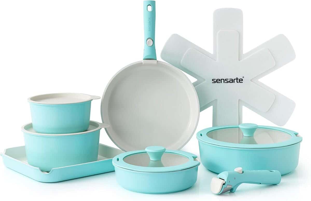 Test : batterie de cuisine induction Sensarte 17 pièces, incontournable