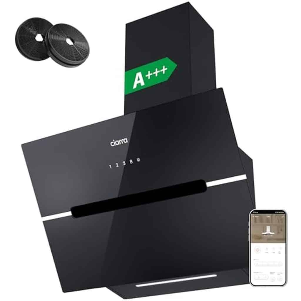 Test de la hotte Ciarra CBCB6736F : puissance et design